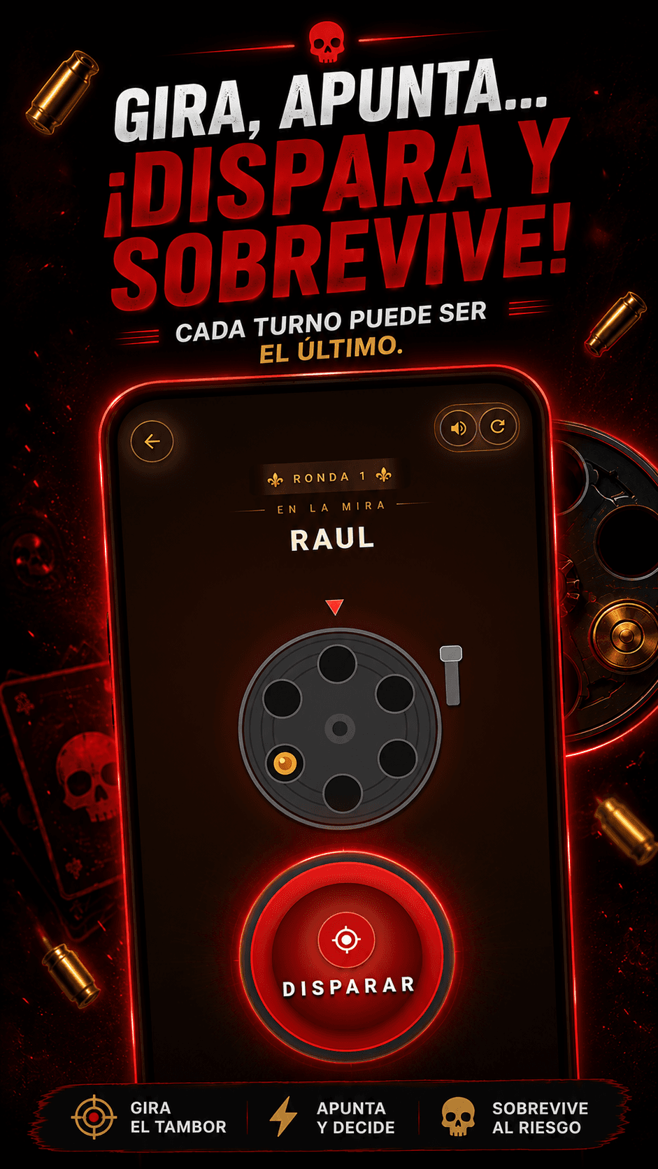 Captura 3 de Ruleta Rusa - ¡Party!