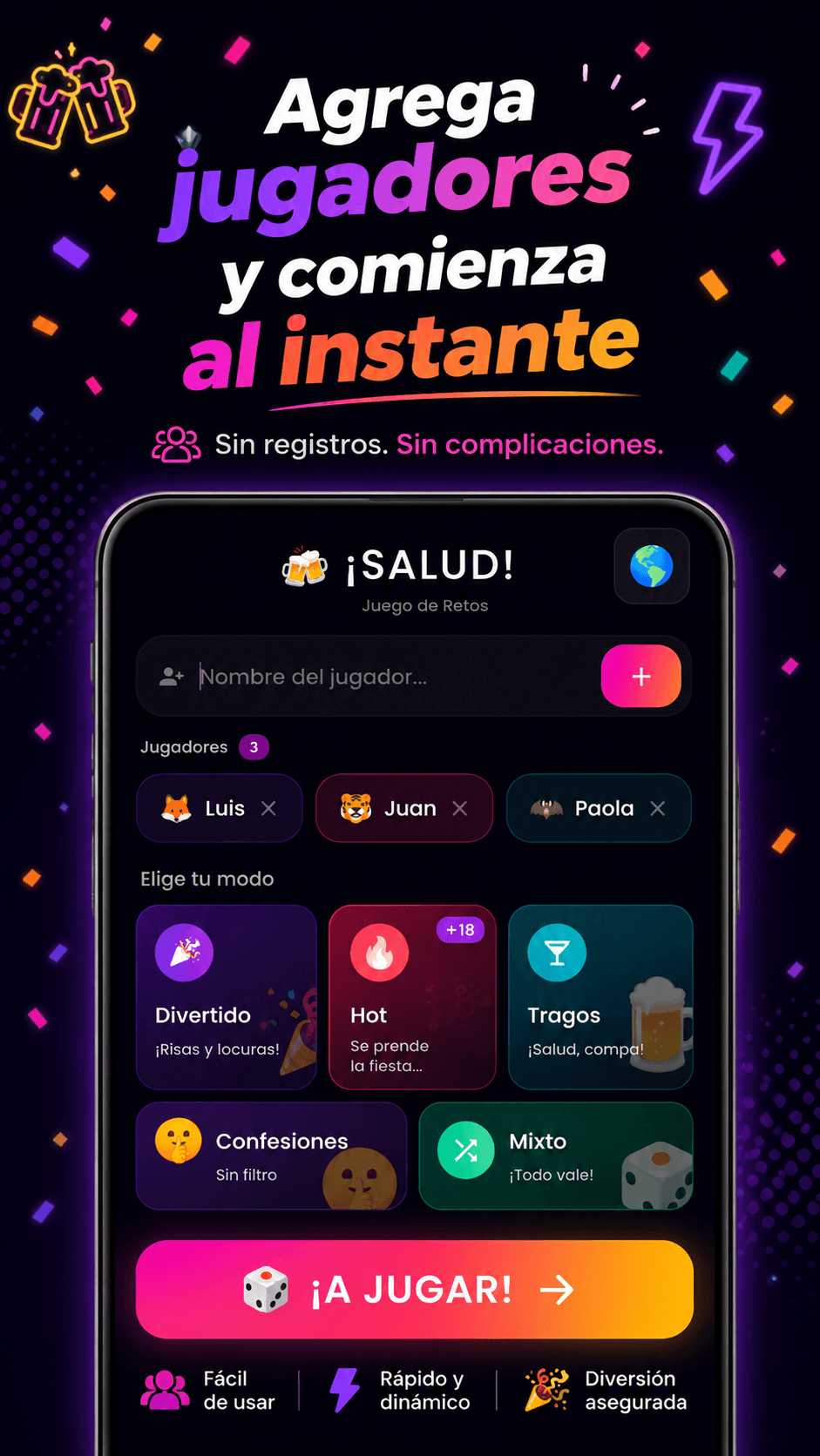 Captura 2 de ¡Salud! - Juego de retos